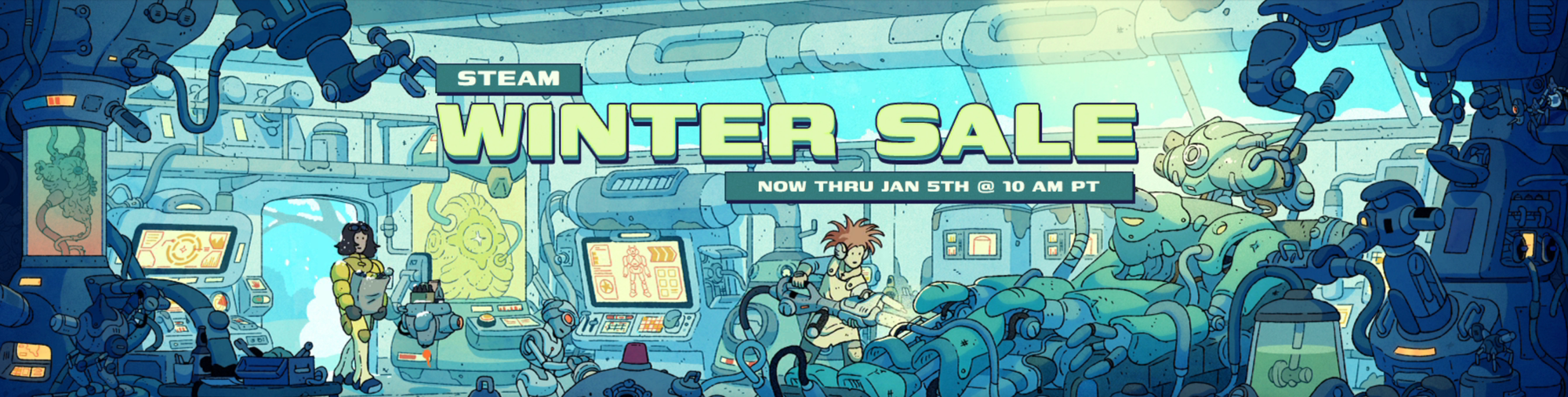 Stean Winter Sale 2025 banner